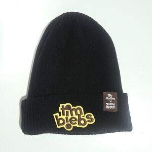 Tim Bits x Tim Hortons Tim Biebs Black Beanie Hat Toque